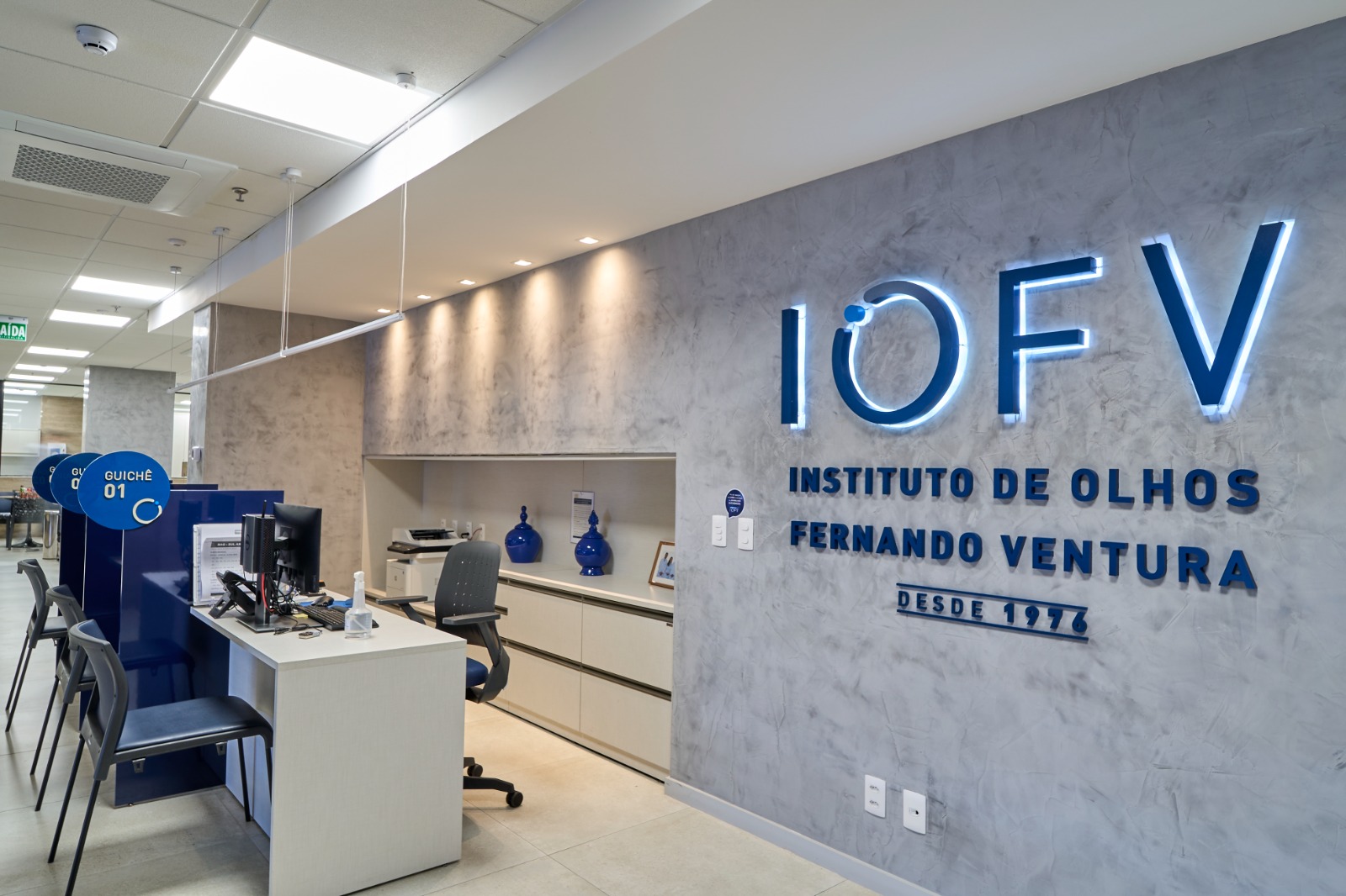 Estrutura para atendimento oftalmológico em Recife